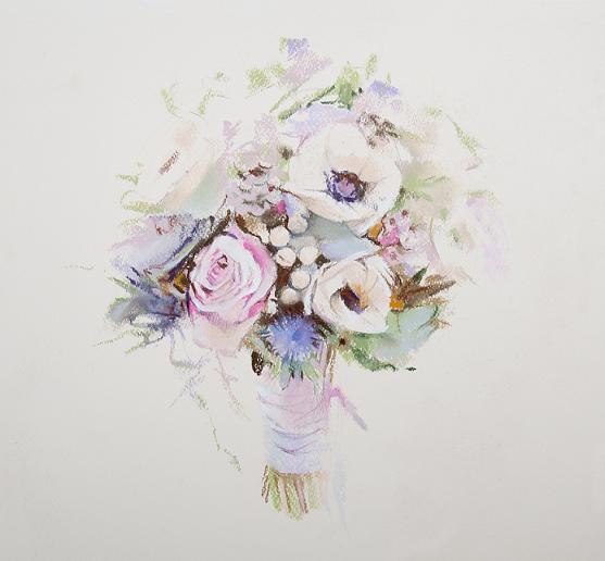 Нежный букет. Пастельная живопись - Таткина (2017)_0.jpg